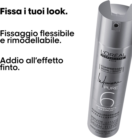 L’Oréal Professionnel Infinium Pure lacca per capelli