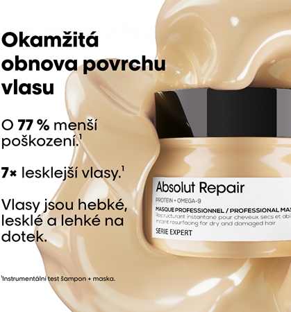 L’Oréal Professionnel Serie Expert Absolut Repair hloubkově regenerační maska pro suché a poškozené vlasy