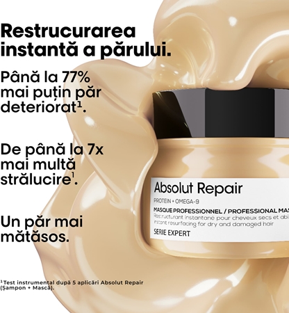L’Oréal Professionnel Serie Expert Absolut Repair masca profund reparatorie pentru păr uscat și deteriorat