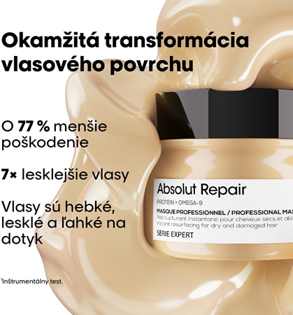 L’Oréal Professionnel Serie Expert Absolut Repair hlboko regeneračná maska pre suché a poškodené vlasy
