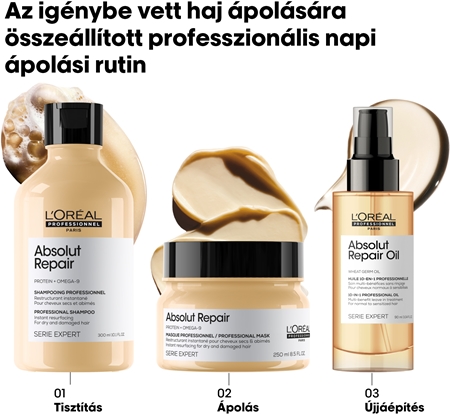 L’Oréal Professionnel Serie Expert Absolut Repair mélyen regeneráló maszk száraz és sérült hajra