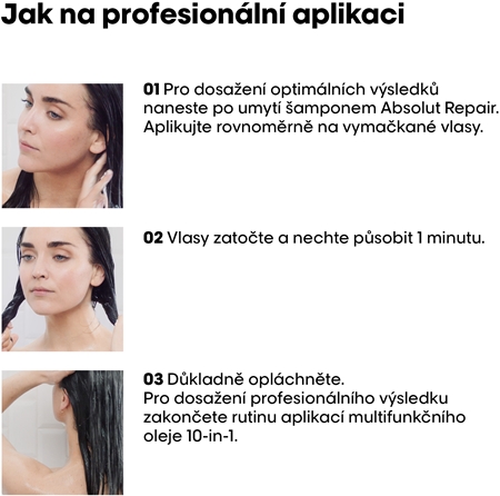 L’Oréal Professionnel Serie Expert Absolut Repair hloubkově regenerační maska pro suché a poškozené vlasy