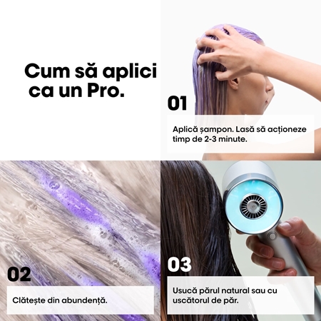 L’Oréal Professionnel Serie Expert Silver Sampon argintiu pentru par grizonat
