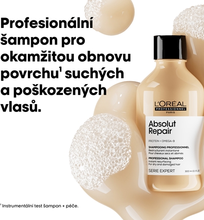 L’Oréal Professionnel Serie Expert Absolut Repair hloubkově regenerační šampon pro suché a poškozené vlasy