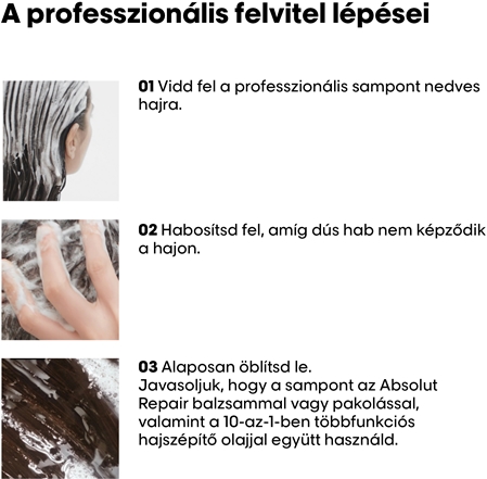 L’Oréal Professionnel Serie Expert Absolut Repair mélyregeneráló sampon száraz és sérült hajra