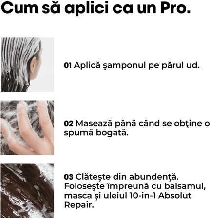 L’Oréal Professionnel Serie Expert Absolut Repair Sampon de restaurare in profunzime pentru păr uscat și deteriorat