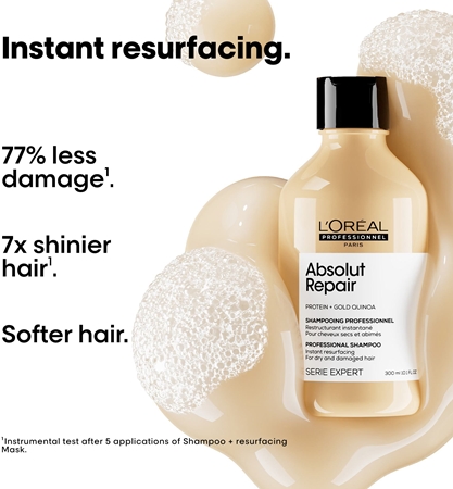 L’Oréal Professionnel Serie Expert Absolut Repair szampon głęboko regenerujący do włosów suchych i zniszczonych