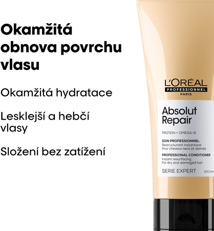 L’Oréal Professionnel Serie Expert Absolut Repair hloubkově regenerační kondicionér pro suché a poškozené vlasy