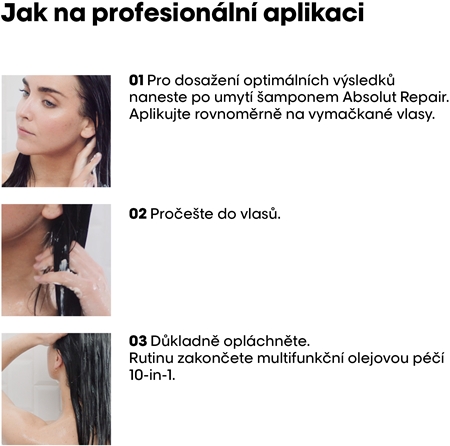 L’Oréal Professionnel Serie Expert Absolut Repair hloubkově regenerační kondicionér pro suché a poškozené vlasy