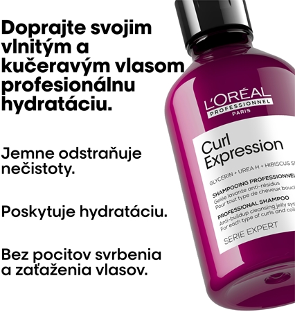 L’Oréal Professionnel Serie Expert Curl Expression čistiaci šampón pre vlnité a kučeravé vlasy