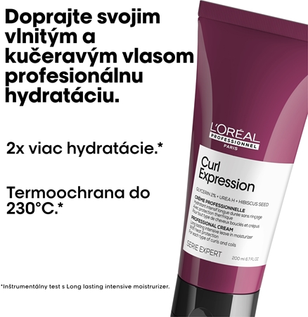 L’Oréal Professionnel Serie Expert Curl Expression hydratačná starostlivosť pre vlnité a kučeravé vlasy