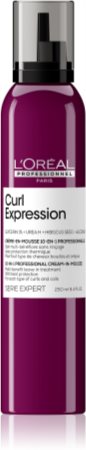 L’Oréal Professionnel Serie Expert Curl Expression στάιλινγκ αφρός για ορισμό και σχήμα στο χτένισμα για σπαστά και σγουρά μαλλιά