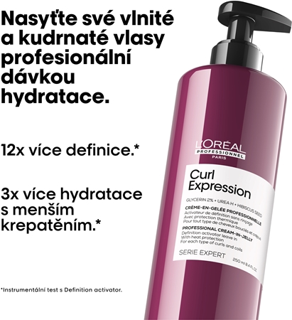L’Oréal Professionnel Serie Expert Curl Expression stylingový krém pro definici vln