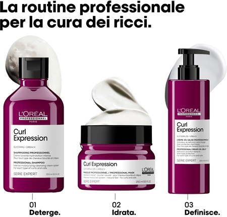 L’Oréal Professionnel Serie Expert Curl Expression crema styling per definire i capelli mossi