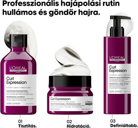 L’Oréal Professionnel Serie Expert Curl Expression formázó krém a hullámok kiemelésére