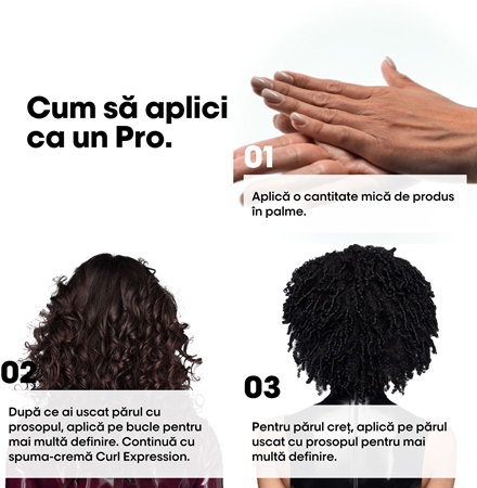 L’Oréal Professionnel Serie Expert Curl Expression cremă styling pentru definirea buclelor