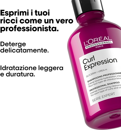 L’Oréal Professionnel Serie Expert Curl Expression shampoo in crema per capelli mossi e ricci