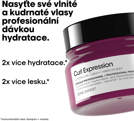 L’Oréal Professionnel Serie Expert Curl Expression intenzivní hydratační maska pro vlnité a kudrnaté vlasy