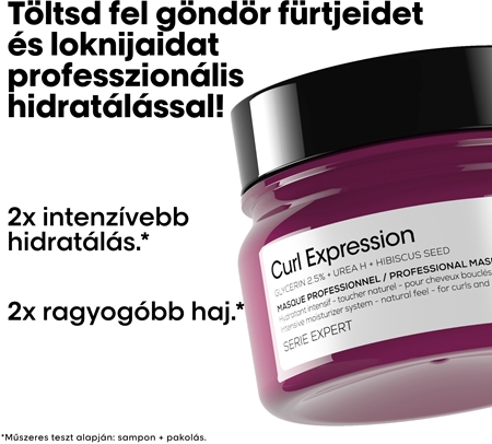L’Oréal Professionnel Serie Expert Curl Expression intenzív hidratáló maszk a hullámos és göndör hajra