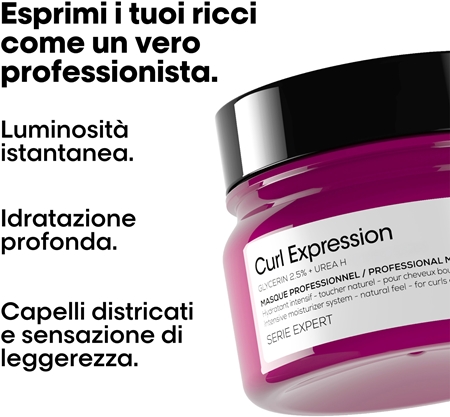 L’Oréal Professionnel Serie Expert Curl Expression maschera idratante intensiva per capelli mossi e ricci