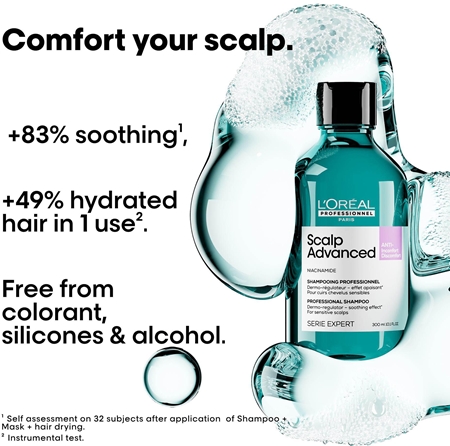 L’Oréal Professionnel Serie Expert Scalp Advanced шампунь для чутливої та подразненої шкіри голови