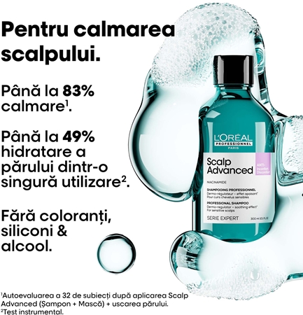 L’Oréal Professionnel Serie Expert Scalp Advanced Șampon pentru scalp sensibil și iritat