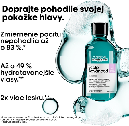 L’Oréal Professionnel Serie Expert Scalp Advanced šampón pre citlivú a podráždenú pokožku hlavy
