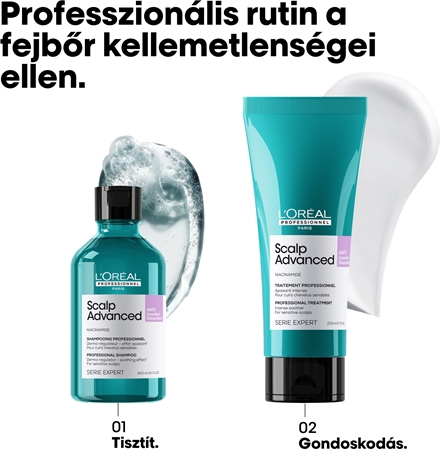 L’Oréal Professionnel Serie Expert Scalp Advanced Sampon érzékeny és rritált fejbőrre