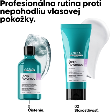 L’Oréal Professionnel Serie Expert Scalp Advanced šampón pre citlivú a podráždenú pokožku hlavy