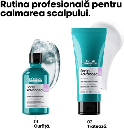 L’Oréal Professionnel Serie Expert Scalp Advanced Șampon pentru scalp sensibil și iritat
