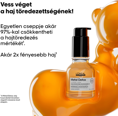 L’Oréal Professionnel Serie Expert Metal Detox tápláló olaj hajra hajtöredezés ellen