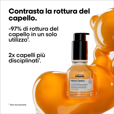 L’Oréal Professionnel Serie Expert Metal Detox olio nutriente per capelli contro la rottura dei capelli