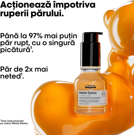 L’Oréal Professionnel Serie Expert Metal Detox Ulei nutritiv pentru păr împotriva părului fragil