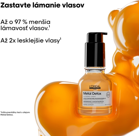 L’Oréal Professionnel Serie Expert Metal Detox vyživujúci olej na vlasy proti lámavosti vlasov