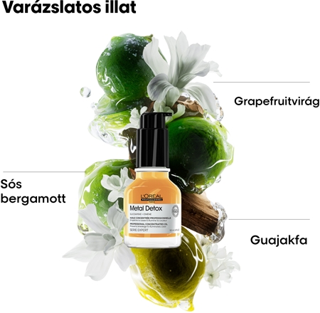L’Oréal Professionnel Serie Expert Metal Detox tápláló olaj hajra hajtöredezés ellen
