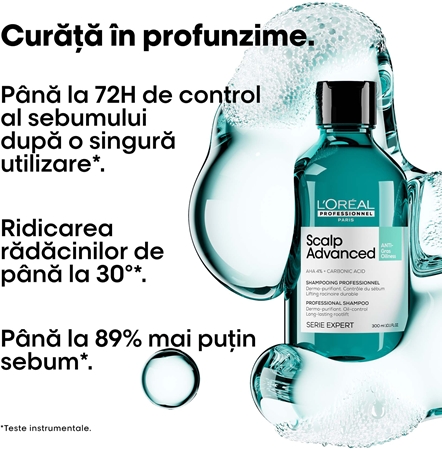 L’Oréal Professionnel Serie Expert Scalp Advanced sampon pentru curatare pentru un scalp seboreic