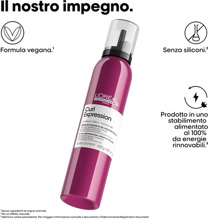 L’Oréal Professionnel Serie Expert Curl Expression mousse styling per modellare e definire l'acconciatura per capelli mossi e ricci