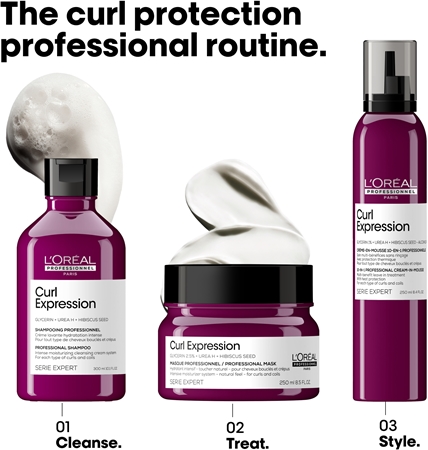 L’Oréal Professionnel Serie Expert Curl Expression mousse styling per modellare e definire l'acconciatura per capelli mossi e ricci