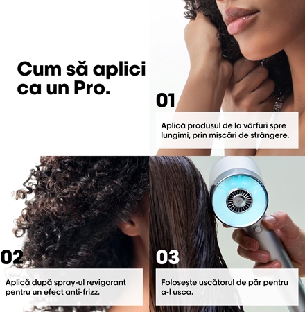 L’Oréal Professionnel Serie Expert Curl Expression spumă de coafat pentru definirea și forma coafurii pentru par ondulat si cret