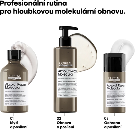 L’Oréal Professionnel Serie Expert Absolut Repair Molecular obnovující maska pro poškozené vlasy
