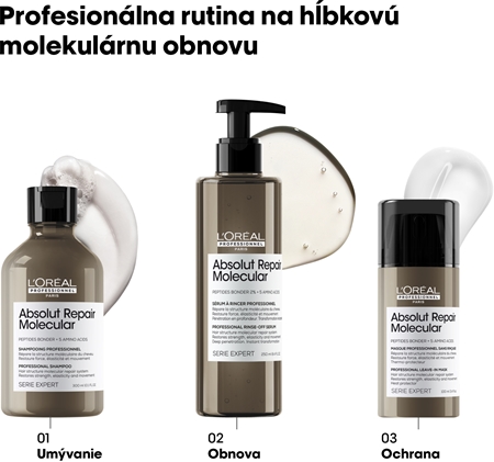 L’Oréal Professionnel Serie Expert Absolut Repair Molecular obnovujúca maska pre poškodené vlasy
