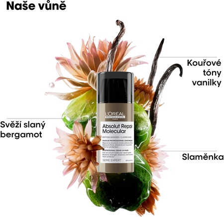 L’Oréal Professionnel Serie Expert Absolut Repair Molecular obnovující maska pro poškozené vlasy