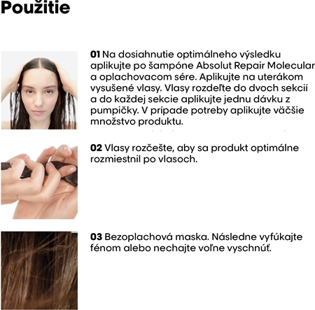 L’Oréal Professionnel Serie Expert Absolut Repair Molecular obnovujúca maska pre poškodené vlasy