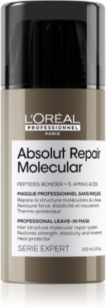 L’Oréal Professionnel Serie Expert Absolut Repair Molecular uudistava naamio vaurioituneille hiuksille