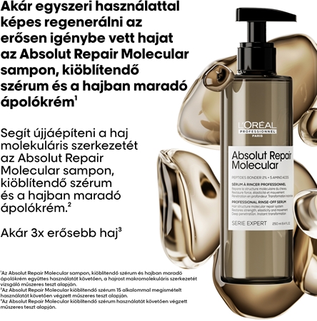 L’Oréal Professionnel Serie Expert Absolut Repair Molecular szérum a károsult hajra
