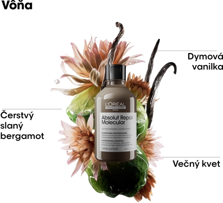 L’Oréal Professionnel Serie Expert Absolut Repair Molecular posilňujúci šampón pre poškodené vlasy