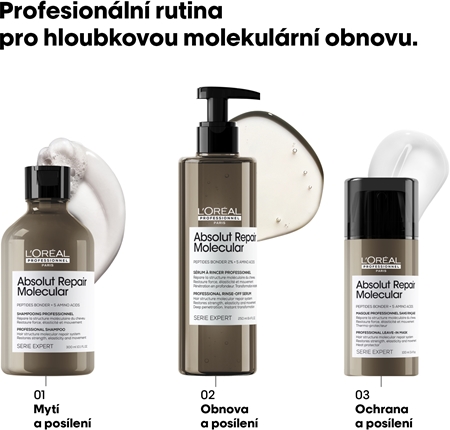 L’Oréal Professionnel Serie Expert Absolut Repair Molecular posilující šampon pro poškozené vlasy