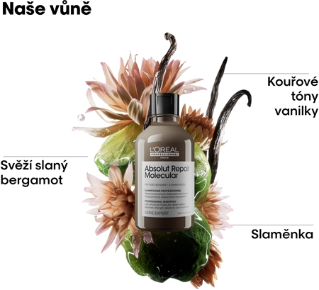 L’Oréal Professionnel Serie Expert Absolut Repair Molecular posilující šampon pro poškozené vlasy