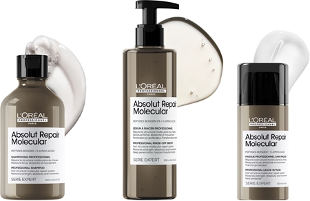 L’Oréal Professionnel Serie Expert Absolut Repair Molecular vahvistava shampoo vaurioituneille hiuksille