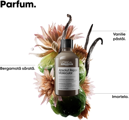 L’Oréal Professionnel Serie Expert Absolut Repair Molecular șampon fortifiant pentru păr deteriorat